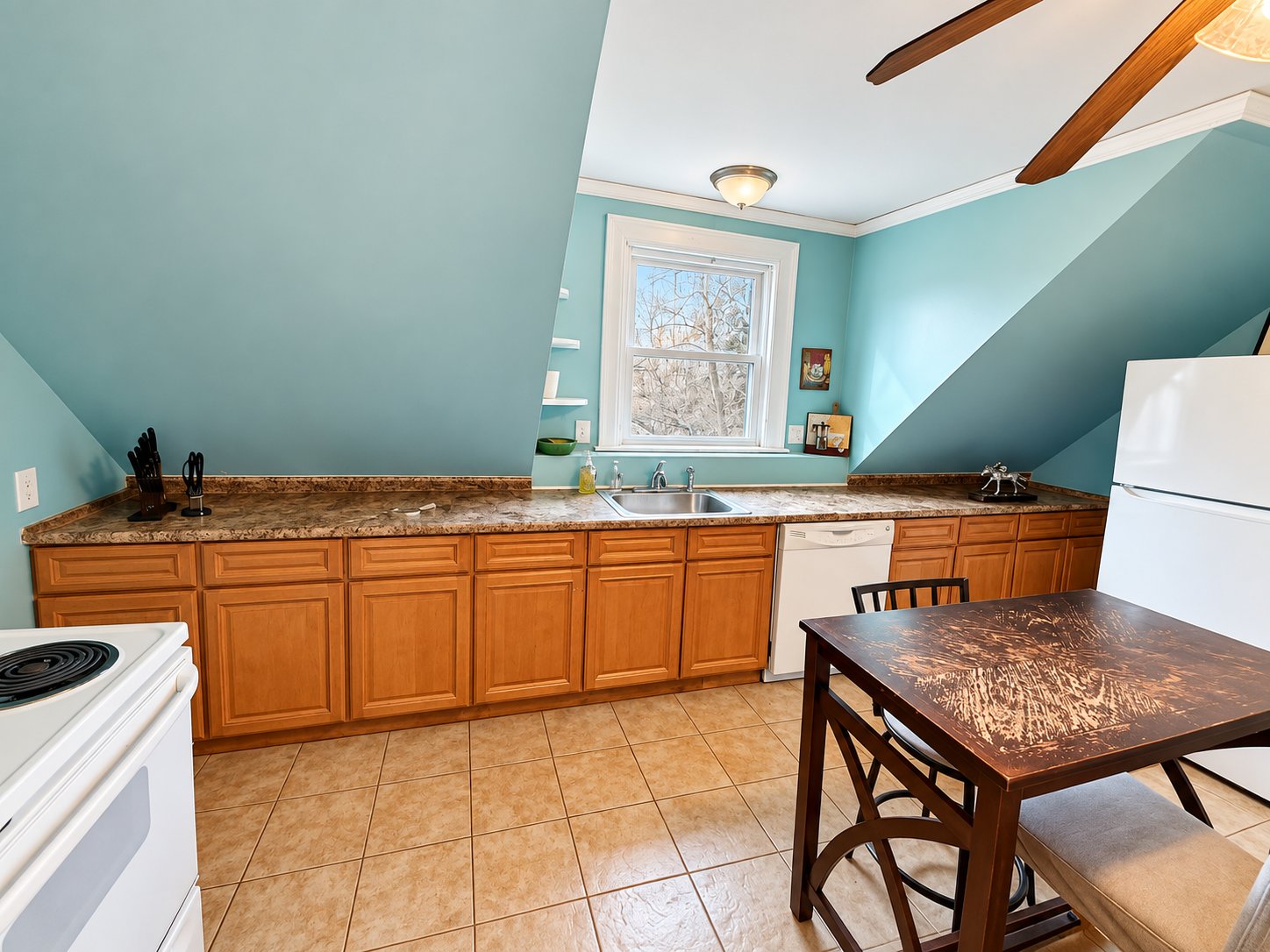 Kilsyth Road kitchen counter and sink