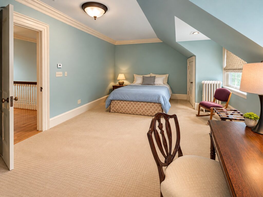 Top-floor room in a Brookline brownstone on Kilsyth Road